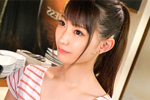 【素人】渋谷のカフェでポニテの似合う美女店員をナンパ！166cmのモデル体型ボディをガン突き！